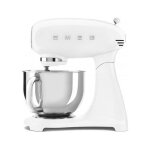 Robot ptissier - smeg - smf03wheu - 10 vitesses - 800 watts - bol 4. 8l en inox