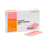 Smith nephew allevyn gentle border lite pansement 55x12cm 10 unit�s