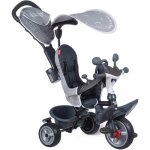 Smoby tricycle enfant volutif baby driver plus - structure mtal - gris