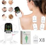 Smt lectrostimulateur tens anti douleur massage electrode pour le dos le stress sciatique et les douleurs ...