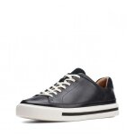 Sneakers femme - clarks - un maui tie - cuir - lacets - confort exceptionnel - noir