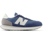 Sneaker - new balance - 237 - bleu ptrole blanc - semelle eva - design moderne