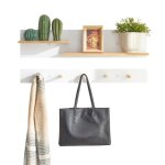 Sobuy® fhk21 - wn porte - manteau mural en 2 parties Étagère murale porte - manteau dentrée patères avec ... Sobuy® fhk21 - wn porte - manteau mural en 2 parties Étagère murale porte - manteau dentrée patères avec ...