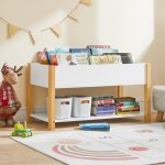 Sobuy kmb35 - w bibliothque enfants tagre  livres tagre de rangement pour livres et jouets meuble ...
