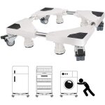 Socle lave linge 45cm - 68cm base de machine � laver r�glable support charge 300 kg r�duction du bruit ...