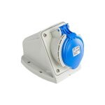 Socle de prise 32a 2p + t en saillie - �tanche ip44 - ide