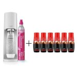 Sodastream machine � soda et eau p�tillante terra blanche 1 bouteille & 1 recharge de gaz 60 l + lot ...