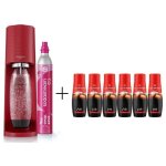 Sodastream machine � soda et eau p�tillante terra rouge 1 bouteille & 1 recharge de gaz 60 l + lot de ...
