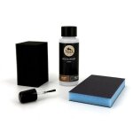 Sofolk - kit retouche peinture cuir / simili - cuir - teinture pour sige et volant de voiture canap ...