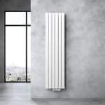 Sogood radiateur pour chauffage central 180x46cm radiateur  eau chaude panneau monocouche design vertical ...