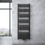 Sogood radiateur de salle de bain sche - serviette 180x60cm radiateur tubulaire vertical chauffage  ...