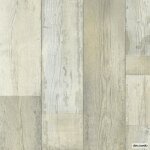 Sol vinyle imitation parquet vintage blanchi - rouleau de 3m x 5m