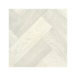 Sol pvc textile imitation parquet blanchi � chevrons - rouleau de 3m x 4m