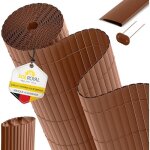 Sol royal canisse pvc 100x500cm avec triple renfort ? canisse brise - vue balcon pvc cache vue & cloture ...