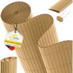 Sol royal canisse pvc 180x300cm avec triple renfort ? canisse brise - vue balcon pvc cache vue & cloture ...