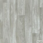 Sol vinyle imitation parquet gris clair - rouleau de 2m x 4m