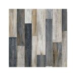 Sol vinyle - imitation parquet iris� fonc� - rouleau de 3m x 5m