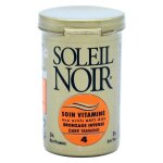 Soin visage - soleil noir - bronzage intense - spf4 - 20ml - prparation solaire