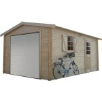 Solid garage traditional 358x538cm - 40mm Solid garage traditional 358x538cm - 40mm