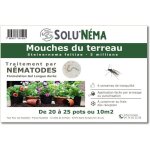 Solunema - traitement mouches des terreaux - 5 millions nmatodes sf