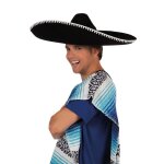 Sombrero - juanito - mexique - noir - adulte - mixte - extrieur