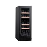 La sommeliere cave  vin encastrable de service lsbu18dz 30 cm 18 bouteilles double zone