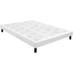 Sommier epeda confort ferme deco nature 90x190 ecru Sommier epeda confort ferme deco nature 90x190 ecru