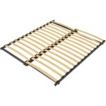 Sommier  lattes de 90  160x190 extensible - 27 lattes bois - fabrication franaise