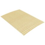 Sommier � lattes - dilwe - 120x200 cm - bois de peuplier - 24 lattes - pliable