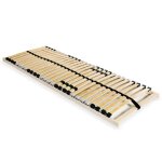 Sommier à lattes 7 zones bestseller - 90x200 cm - cadre en hêtre massif et lattes en bouleau Sommier à lattes 7 zones bestseller - 90x200 cm - cadre en hêtre massif et lattes en bouleau