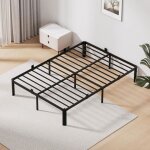 Sommier � lattes - auralum max - 140x190cm - 14 lattes m�talliques - montage facile - 2 places