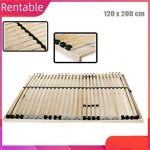 Sommier  lattes - chaud ynf - 120 x 200 cm - 28 lattes - 7 zones