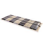Sommier � lattes - cuque - 42 lattes en bouleau - 7 zones - 70 x 200 cm