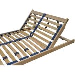 Sommier  lattes flexibles 90 x 190 cm zone de la tte rglable 70. 32 - 09 - 190fv