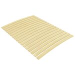 Sommier à lattes - fydun - 90x200 cm - bois de peuplier massif - 17 lattes - pliable Sommier à lattes - fydun - 90x200 cm - bois de peuplier massif - 17 lattes - pliable