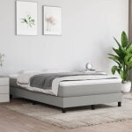 Sommier à lattes - garosa - modèle garosa604890 - 120x200 cm - tissu gris clair - 2 places Sommier à lattes - garosa - modèle garosa604890 - 120x200 cm - tissu gris clair - 2 places