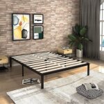 Sommier  lattes - iztoss - cadre en kit - 140x190 - pieds inclus