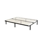 Sommier  lattes sur pieds 140x190 cm - designetsamaison - bois - 40 lattes - livr en kit