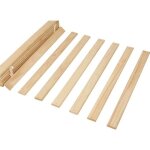 Inter link accessoires grille  langues 90 mm nature bois massif