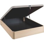 Sommier lit coffre - bultex - asteroid - bouleau - 755 dm - 160x200