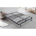 Sommier morpholattes 90x190cm 5 zones de maintien résistant et confortable latte extra larges flexible ... Sommier morpholattes 90x190cm 5 zones de maintien résistant et confortable latte extra larges flexible ...