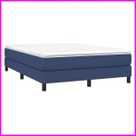 Sommier � ressorts - cuque - ab3120514 - 140x190 cm - tissu 100% polyester - bleu