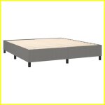 Sommier à ressorts - cuque - kn005 - gris foncé - 160x200 cm - tissu 100% polyester Sommier à ressorts - cuque - kn005 - gris foncé - 160x200 cm - tissu 100% polyester