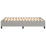 Sommier à ressorts de lit - estink - gris clair - 140x200 cm - tissu - pieds inclus Sommier à ressorts de lit - estink - gris clair - 140x200 cm - tissu - pieds inclus