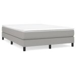 Sommier � ressorts de lit - estink - gris - lattes de contreplaqu� - 140x190 cm