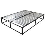 Sommier dmontable surlev kit27 - 140x190 bois - gain de place - solide en mtal