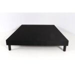 Sommier tapissier - hevea selection - 140 x 190 - 9 voliges - noir