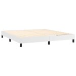 Sommier - tdl - 180x200 cm - blanc - 2 places - a lattes - montage facile