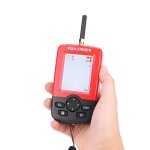 Sondeur de p�che sans fil - trouveur de poisson - plage de profondeur 06 - 40m - 125 khz