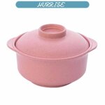 Sonew bol de nouilles instantan�es avec couvercle bol � nouilles et bol � soupe de style nordique r�cipient ...